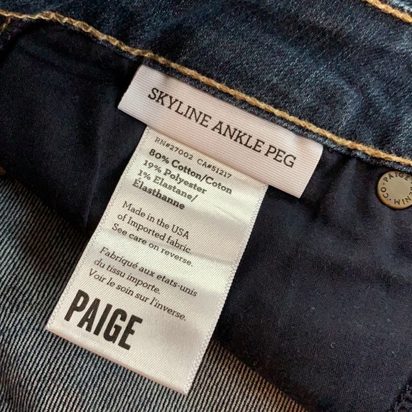 PAIGE Skyline Ankle Peg Jean - Picture 7 of 12